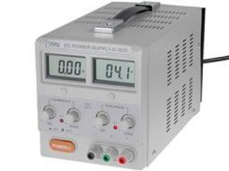 Laboratory power supply: channels 1; 0-30VDC; 0-5A